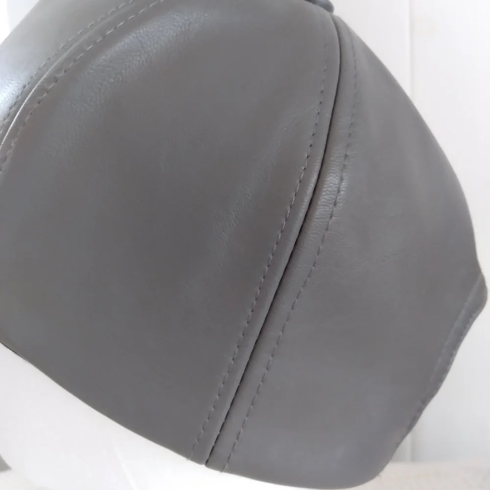 Pleather Cap - Picture 5 of 6